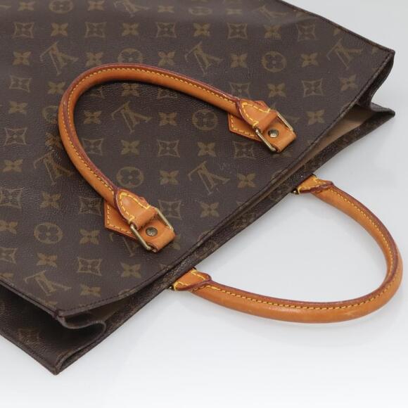 LOUIS VUITTON Monogram Sac Plat Hand Bag M51140 - Picture 6 of 16